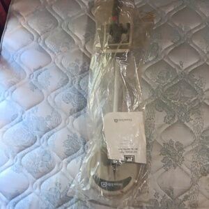 An antique 1970 discriminator metal detector.